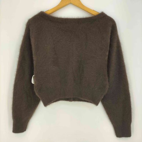 スナイデル snidel 25aw フォックスファーショートカーディガン レディース ONE SIZE