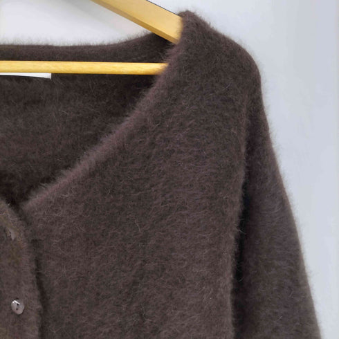 スナイデル snidel 25aw フォックスファーショートカーディガン レディース ONE SIZE