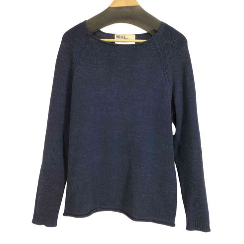 マーガレットハウエル MARGARET HOWELL ウールリネン混ニット メンズ import:M