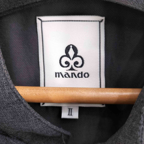 マンドー MANDO スタンドカラーライダースジャケット Y2K メンズ JPN:2