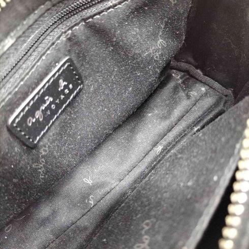 アニエスベー agnes b. angele カウレザーショルダーバッグ レディース