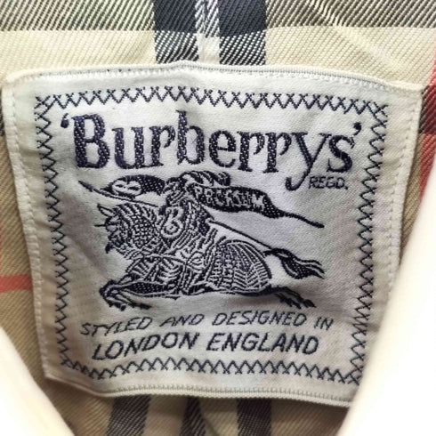 バーバリーズ BURBERRYS 裏ノヴァチェック ステンカラーコート レディース