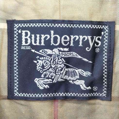 バーバリーズ BURBERRYS 裏チェック ステンカラーコート メンズ 92-170