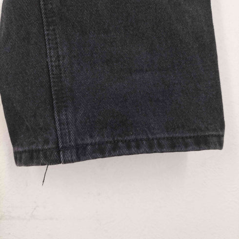 ラブロス LABROS ワッペン刺繍 ブラックデニム メンズ 34