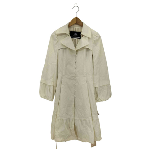 バーバリーブルーレーベル BURBERRY BLUE LABEL 裏チェック ベルテッドトレンチコート レディース 38