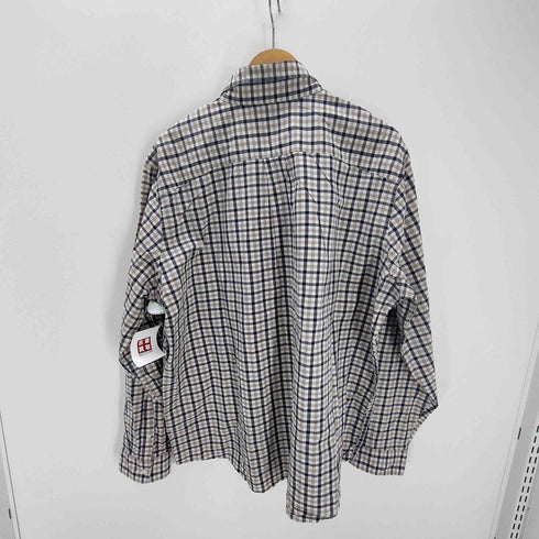 ギャップ Gap Button Down L/S Shirt チェック柄 ボタンダウン ロングスリーブ シャツ メンズ import:XXL