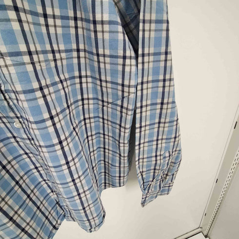ギャップ Gap Button Down L/S Shirt チェック柄 ボタンダウン ロングスリーブ シャツ メンズ import:XL
