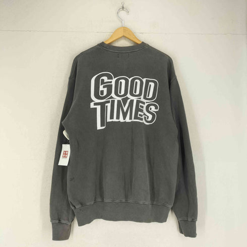GOOD TIME CLASSIC LOGO PIGMENT CREWNECK メンズ import:L