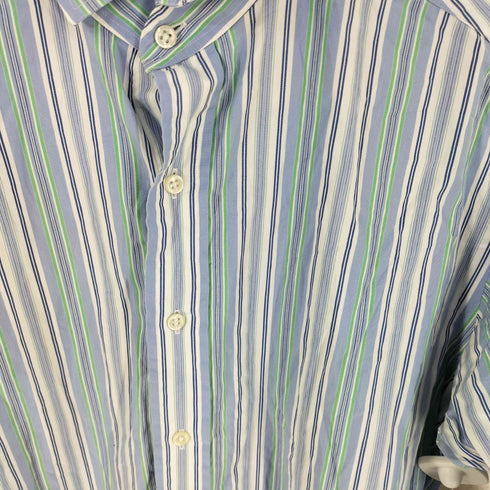 ポロバイラルフローレン Polo by RALPH LAUREN WESTERTON コットンストライプシャツ メンズ M