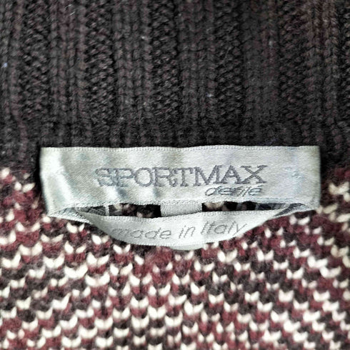 スポーツマックス SPORTMAX イタリア製 ショールカーディガン メンズ S