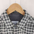 パパス papas 起毛 ボタンダウンチェックシャツ メンズ L