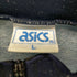 アシックス ASICS 90S 総柄 S/S ハーフジップ モーター サイクル ジャージ トップ メンズ JPN:L