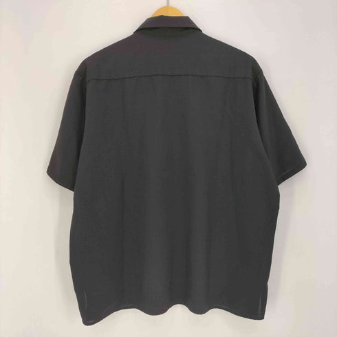 ユニバーサルオーバーオール UNIVERSAL OVERALL ポリウール シングルポケット 半袖シャツ メンズ JPN:L