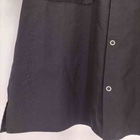 ユニバーサルオーバーオール UNIVERSAL OVERALL ポリウール シングルポケット 半袖シャツ メンズ JPN:L