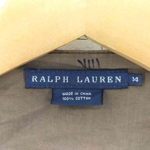ラルフローレン RALPH LAUREN 動物ボタン 太畝コーデュロイベスト メンズ 14