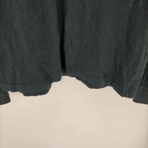 ディーゼル DIESEL 00S IN DUST グラフィック プリント L/S ポロ カットソー Y2K メンズ import:M