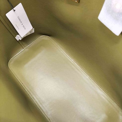 チャールズアンドキース CHARLES&KEITH ダブルハンドル スローチーバッグ レディース