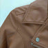 Synthetic Leather Double Riders Jacket シンセティック レザー ダブル ライダース ジャケット Y2K レディース import:L