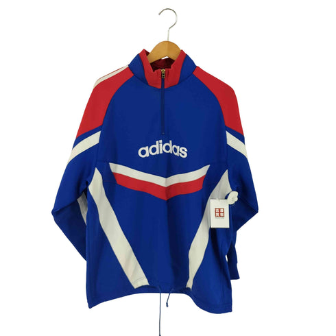 アディダス adidas デサント製 ハーフジップトラックジャケット メンズ 0-X0