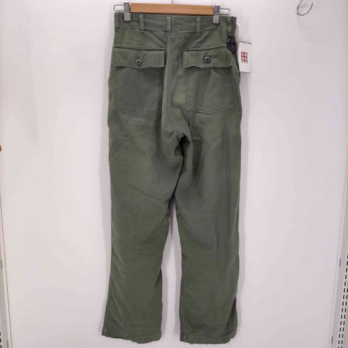 ユーエスアーミー U.S. ARMY 米軍 60S Trousers Cotton Sateen OG-107 TYPE1 コットン サテン ユーリティー ベイカー パンツ メンズ 30×33