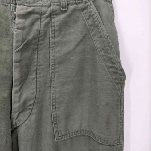 ユーエスアーミー U.S. ARMY 米軍 60S Trousers Cotton Sateen OG-107 TYPE1 コットン サテン ユーリティー ベイカー パンツ メンズ 30×33