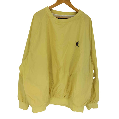 ポロバイラルフローレン Polo by RALPH LAUREN 90S エンブレム刺繍 クルーネック ナイロン プルオーバー ジャケット メンズ