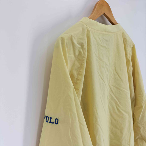 ポロバイラルフローレン Polo by RALPH LAUREN 90S エンブレム刺繍 クルーネック ナイロン プルオーバー ジャケット メンズ