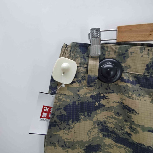 HV.K.K.LIĞI Turkish Armed Forces トルコ軍 AIR FORCE リップストップ 迷彩 NANOカモ ダブルニー カーゴ トラウザー パンツ 裾ドローコード メンズ 56/6