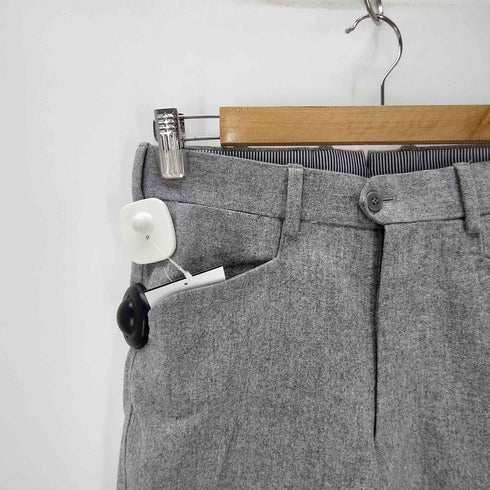 strips. st st pour homme vitale barberis canonico 社製 イタリア製 ウール フレア トラウザー スラックス パンツ メンズ