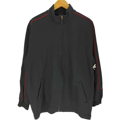 ナイキ NIKE 90S 赤黒タグ ジップアップ トラック ジャケット ジャージ メンズ import:L