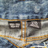 BDG Glitter Sequins Docking Pattern Rebuild Denim Pants ラメ スパンコール ドッキング パターン リビルド デニム パンツ Y2K メンズ 28