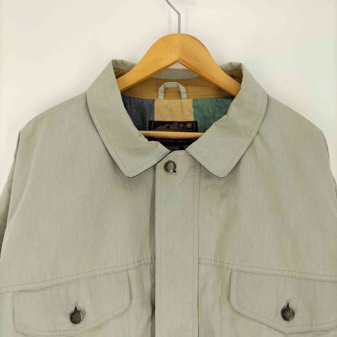 エディーバウアー Eddie Bauer 80-90S 黒タグ 比翼 ハンティング ジャケット メンズ import:XL