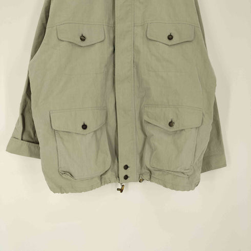 エディーバウアー Eddie Bauer 80-90S 黒タグ 比翼 ハンティング ジャケット メンズ import:XL