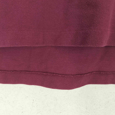 OUTER BANKS USA製 フロント刺繍 バックアニマルプリント ポロシャツ メンズ import:XS