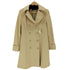 MOSAIQUE cashmere Angola カシミヤアンゴラ混 ダブル ロングコート レディース JPN:11号