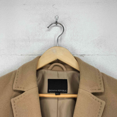 バナナリパブリック BANANA REPUBLIC ウールチェスターコート レディース XS