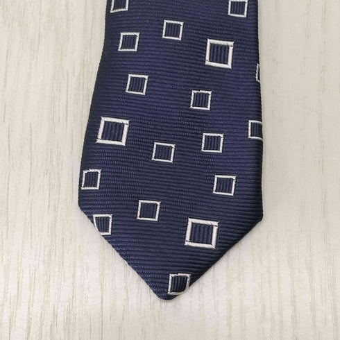 ポールスチュアート Paul Stuart MADE IN ITALY 総柄シルクネクタイ メンズ