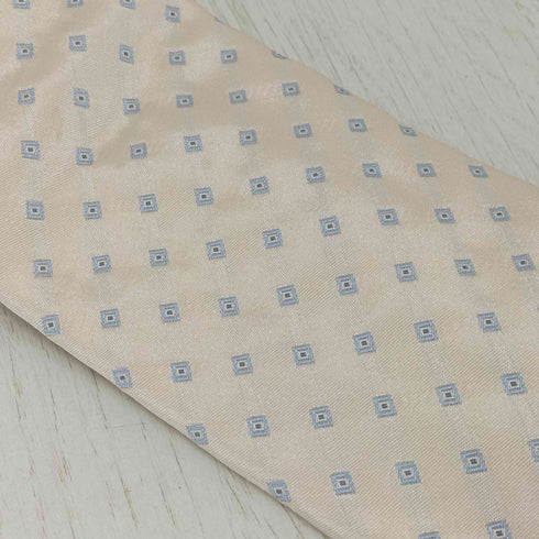 FRANCO BASSI MADE IN ITALY 総柄シルクネクタイ メンズ