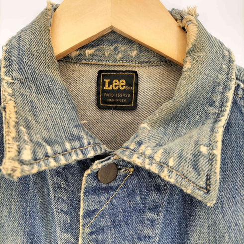 リー Lee 70-80s USA製 PATD-153438 デニム トラッカージャケット メンズ