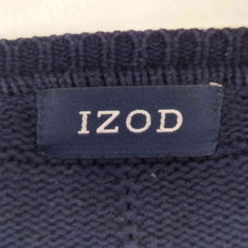 アイゾッド IZOD ロゴ刺繍 コットンニット メンズ JPN:XL