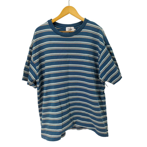 ケボズ KEboz ストライプ Tシャツ メンズ import:XL