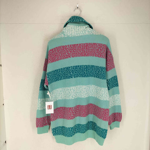 ヒステリックグラマー HYSTERIC GLAMOUR ボーダーレオパード柄 タートルネック ワンピース レディース FREE