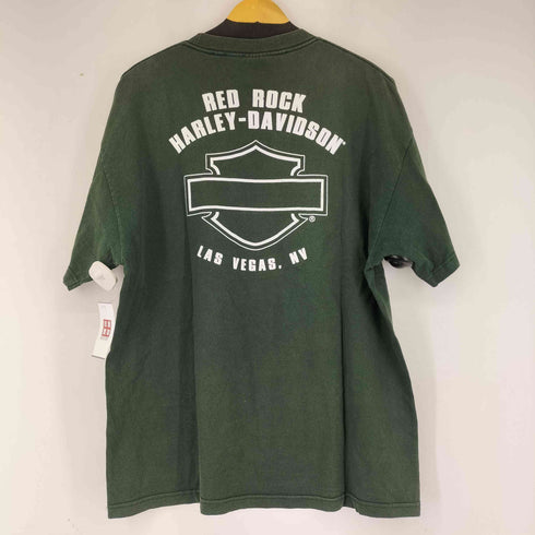 ハーレーダビッドソン HARLEY-DAVIDSON ピンナップガール モーターサイクル バイクTシャツ メンズ JPN:XL