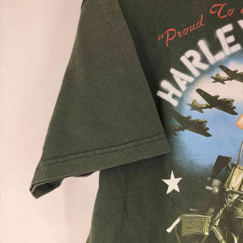 ハーレーダビッドソン HARLEY-DAVIDSON ピンナップガール モーターサイクル バイクTシャツ メンズ JPN:XL