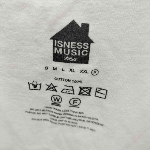 イズネス is-ness MUSIC IDM T-SHIRT Tシャツ メンズ FREE