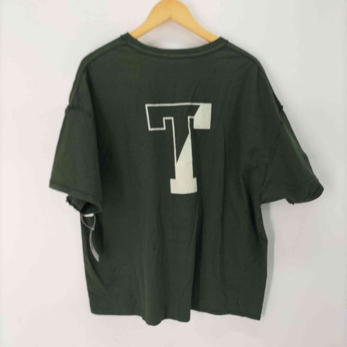 イズネス is-ness MUSIC TECHNO T-SHIRT テクノ Tシャツ メンズ FREE