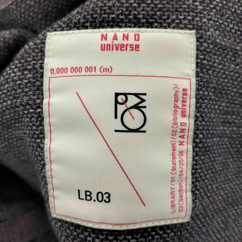 ナノユニバース NANO universe LB.03 ドビークロス ワークジャケット メンズ JPN:M