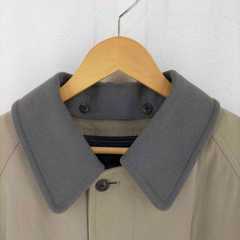 バーバリーズ BURBERRYS 90S チェックライナー付き ステンカラーコート メンズ