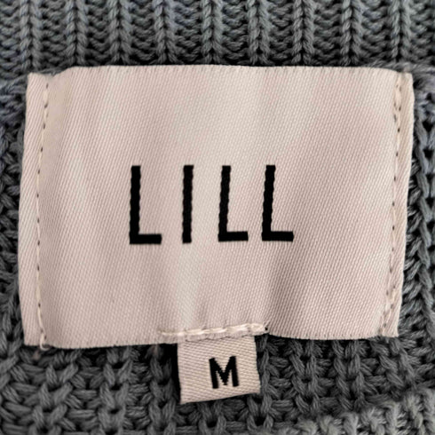 リル LILL サイドレース畦編みニットベスト メンズ JPN:M
