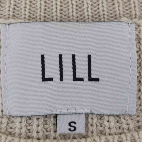 リル LILL サイドレース畦編みニットベスト メンズ JPN:S